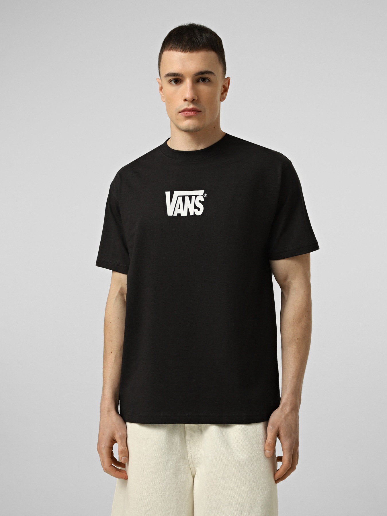 Футболка Vans STRETCH LOGO SS TEE модель VN000SWDY281 Фото