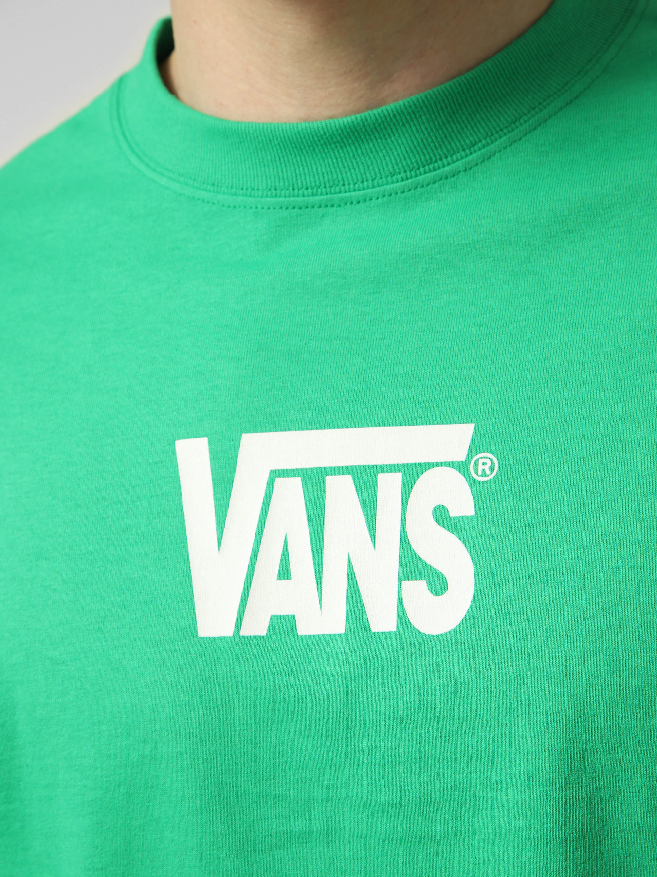 Футболка Vans STRETCH LOGO SS TEE модель VN000SWDFLX1 Фото