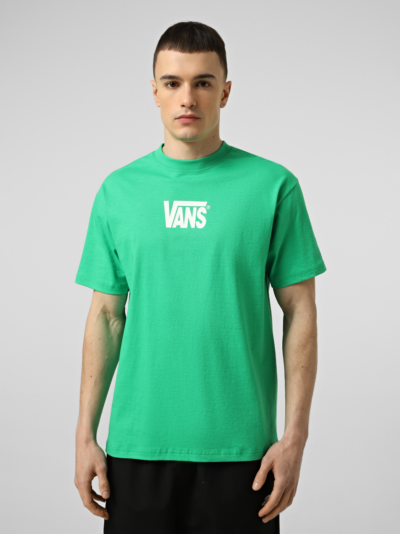 Футболка Vans STRETCH LOGO SS TEE модель VN000SWDFLX1 Фото