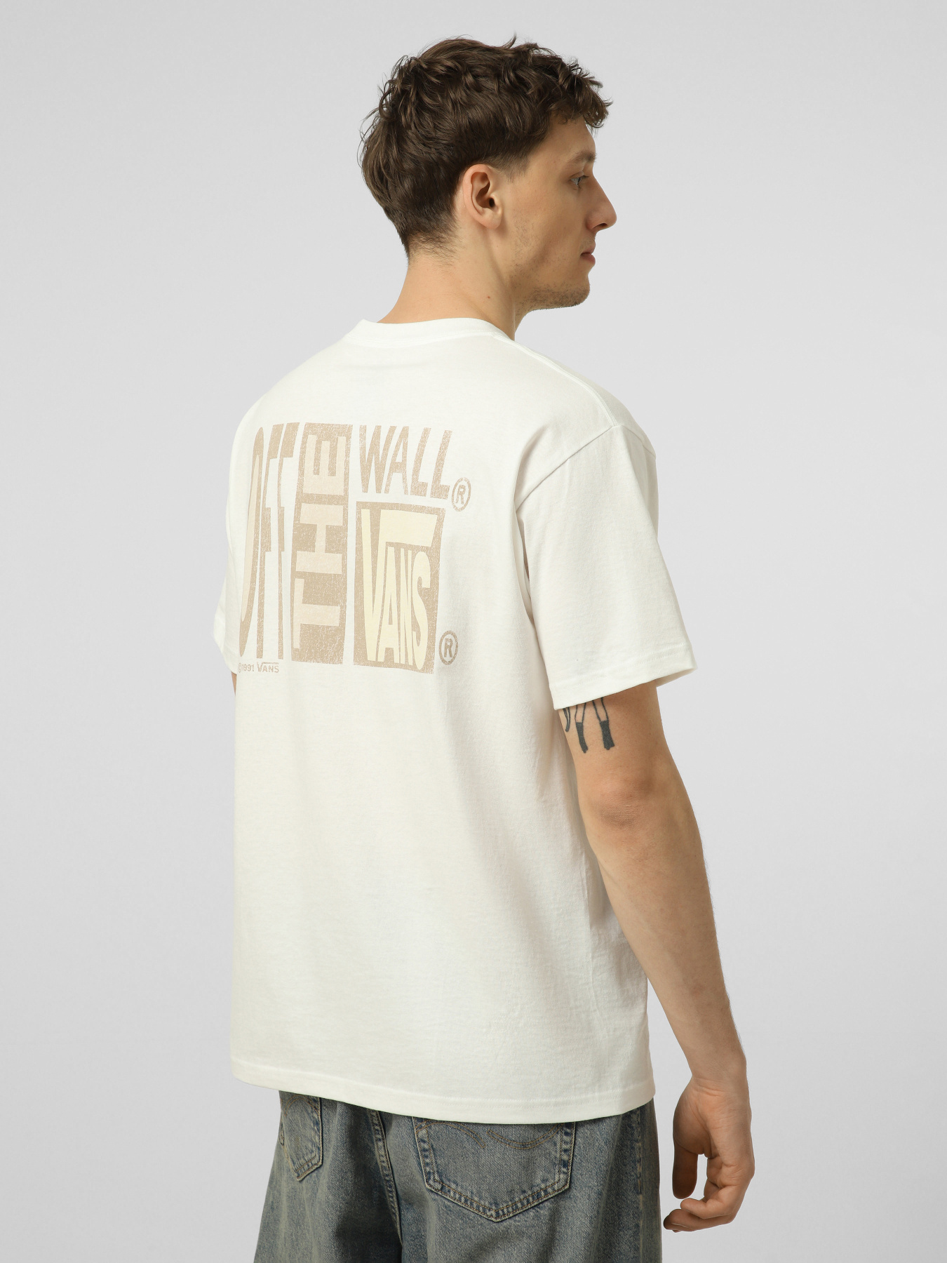 Футболка Vans STRETCH STACK CRACKLE SS TEE модель VN000SWEWHT1 Фото