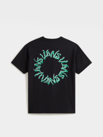 Футболка Vans WILD CIRCLE SS TEE модель VN000SY0BLK1 Футболка Vans WILD CIRCLE SS TEE модель VN000SY0BLK1 Фото