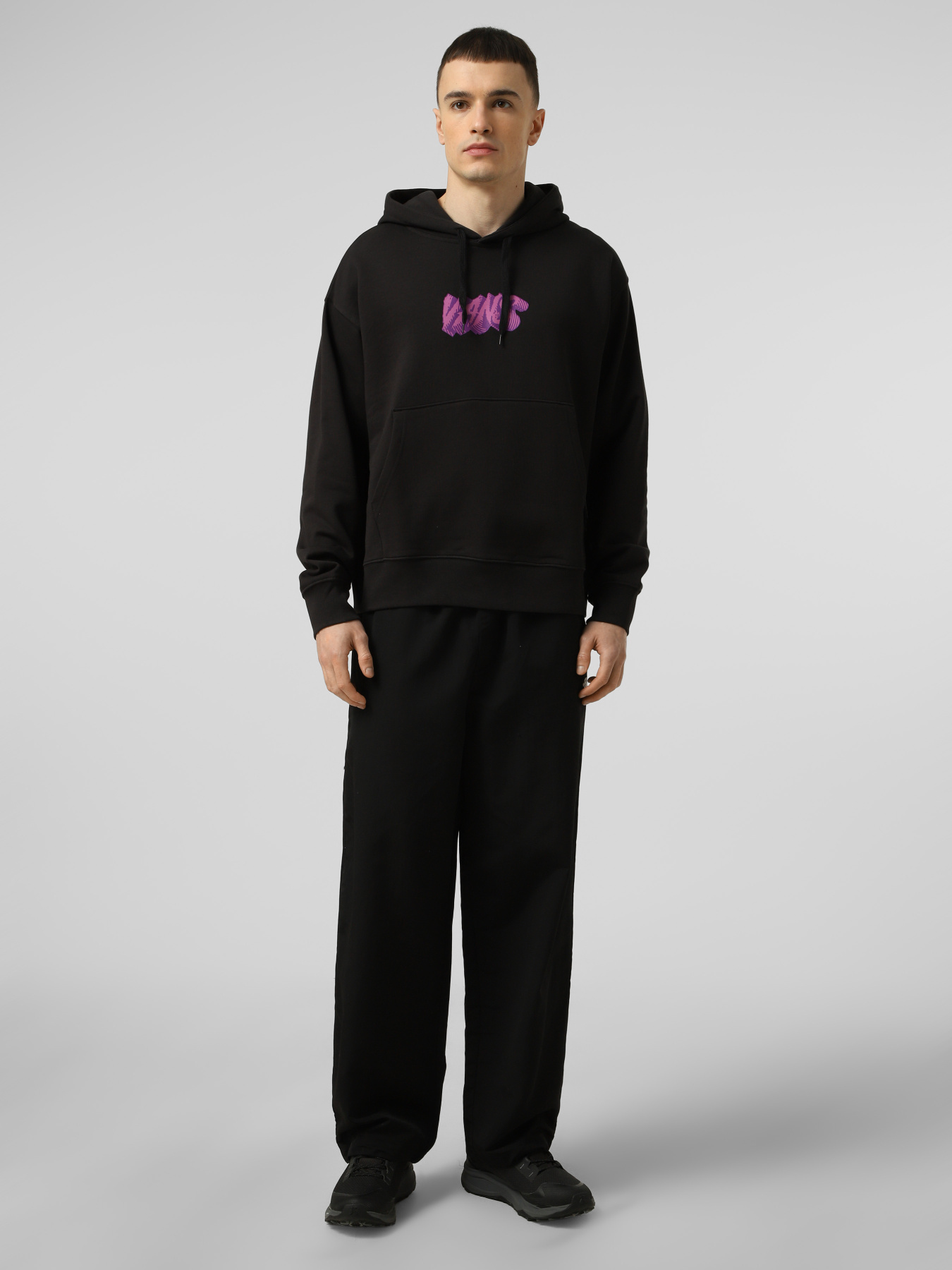 Худи Vans STONE SWIRL LOOSE PO модель VN000VXZBLK1 Фото