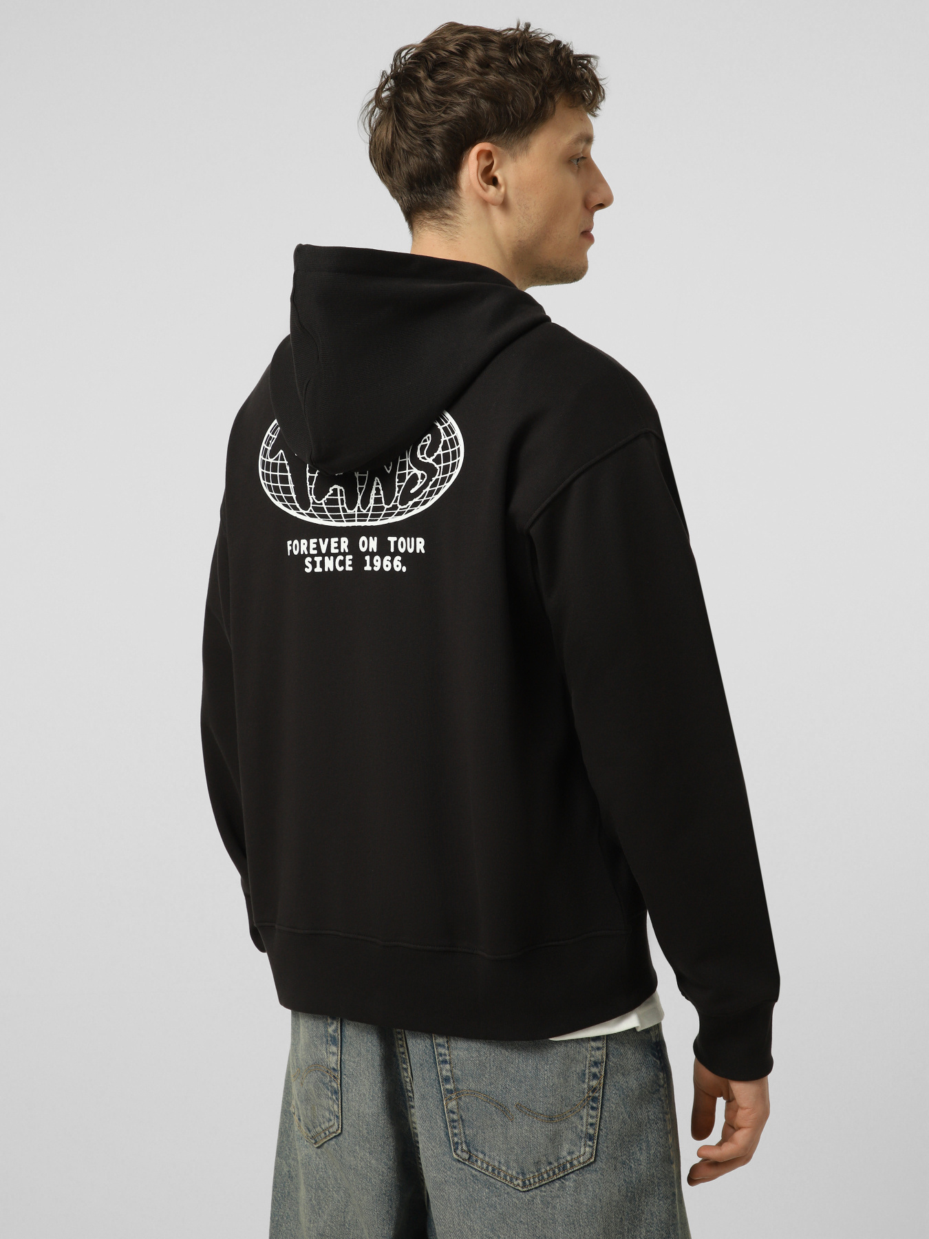 Спортивная кофта Vans WORLD TOUR LOOSE FZ модель VN000W4BBLK1 Фото