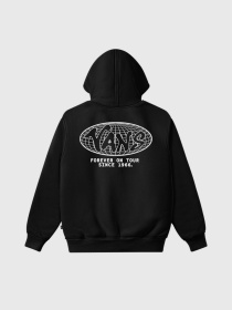 Спортивная кофта Vans WORLD TOUR LOOSE FZ модель VN000W4BBLK1 Фото