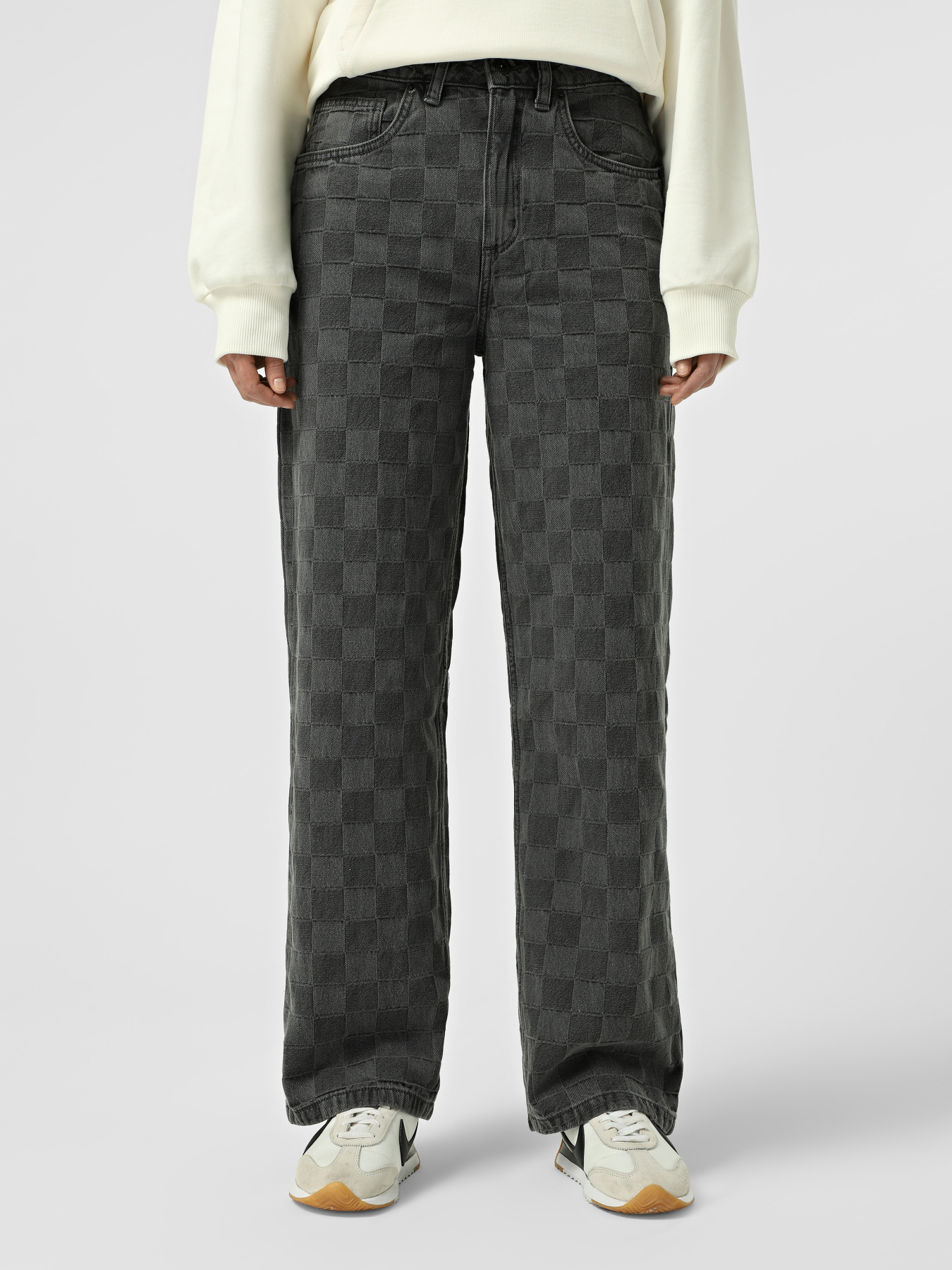 Широкі джинси Vans SIRELLE NOVELTY PUDDLE PANTS модель VN000Q60EMV1 Фото