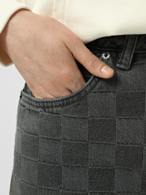 Широкі джинси Vans SIRELLE NOVELTY PUDDLE PANTS модель VN000Q60EMV1 Фото