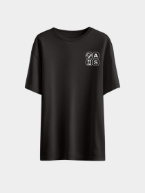 Футболка Vans ELLIPSE OS TEE модель VN000XECBLK1 Фото