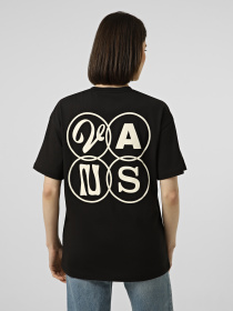 Футболка Vans ELLIPSE OS TEE модель VN000XECBLK1 Фото