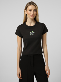 Футболка Vans STARMARKED SS BABY TEE модель VN000SWBBLK1 Фото