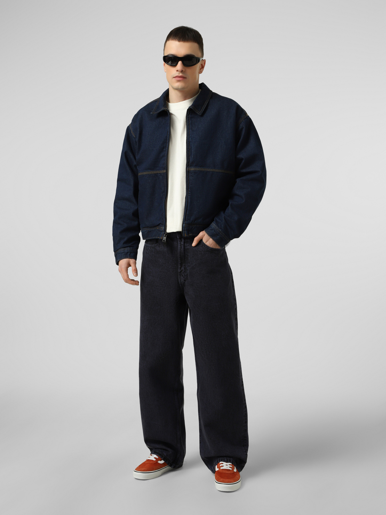 Куртка-рубашка Vans LX DENIM STATION JACKET модель VN000T6EDIN1 Фото