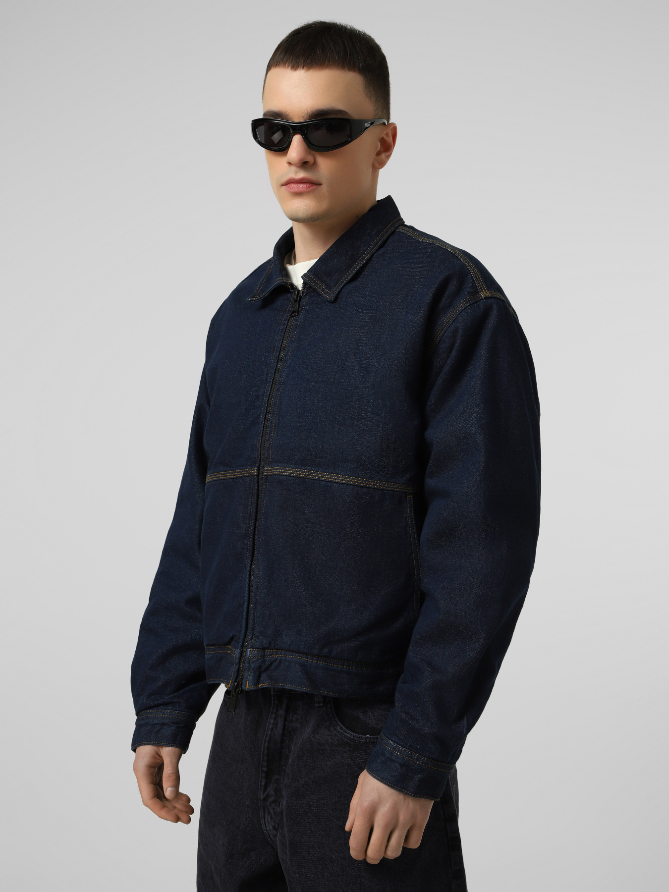 Куртка-рубашка Vans LX DENIM STATION JACKET модель VN000T6EDIN1 Фото