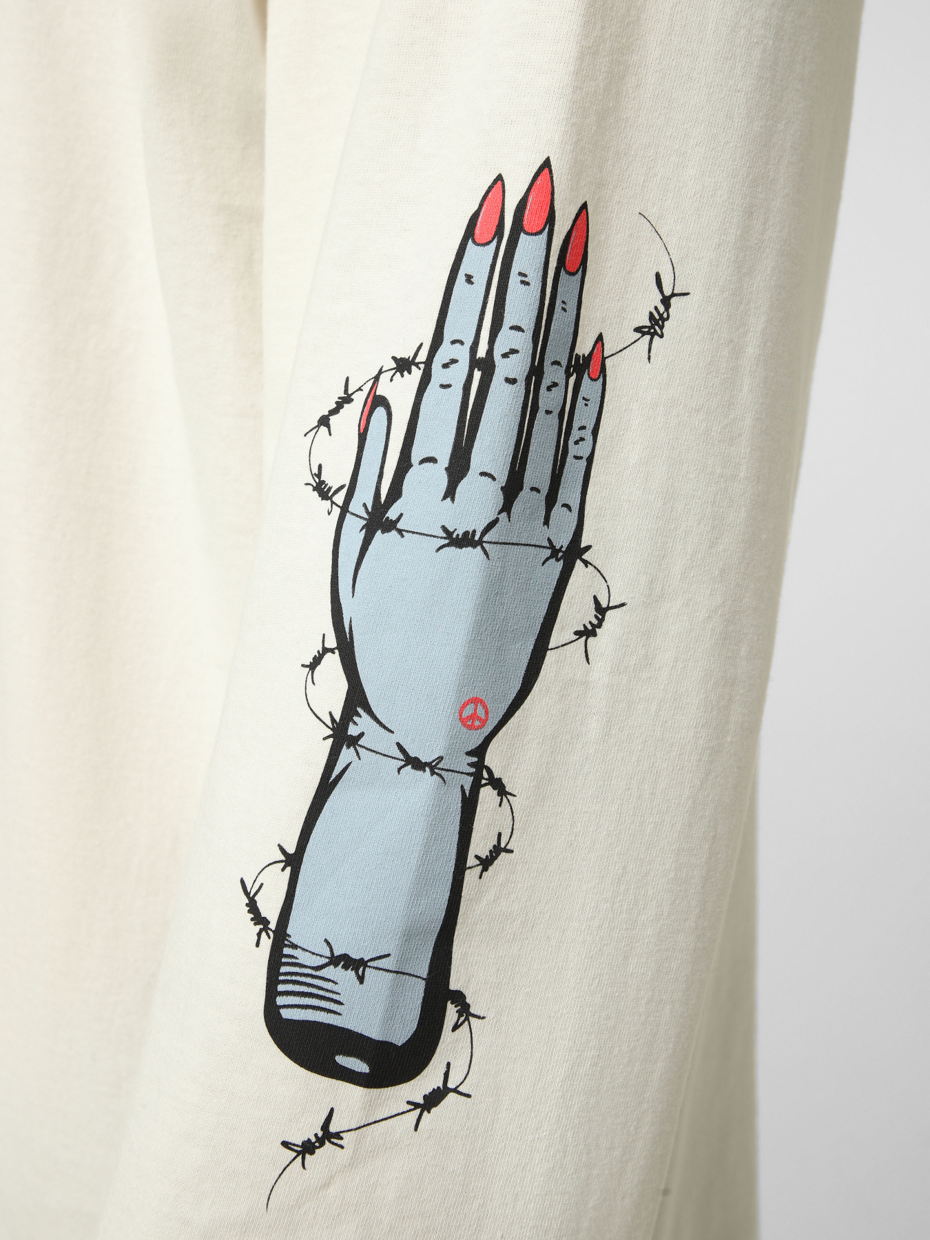 Лонгслив Vans LX DAYANA ZOMBIE HAND LS TEE модель VN000ST1C9F1 Фото