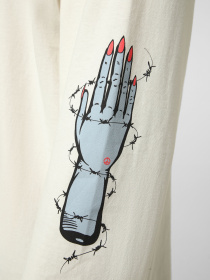 Лонгслив Vans LX DAYANA ZOMBIE HAND LS TEE модель VN000ST1C9F1 Фото
