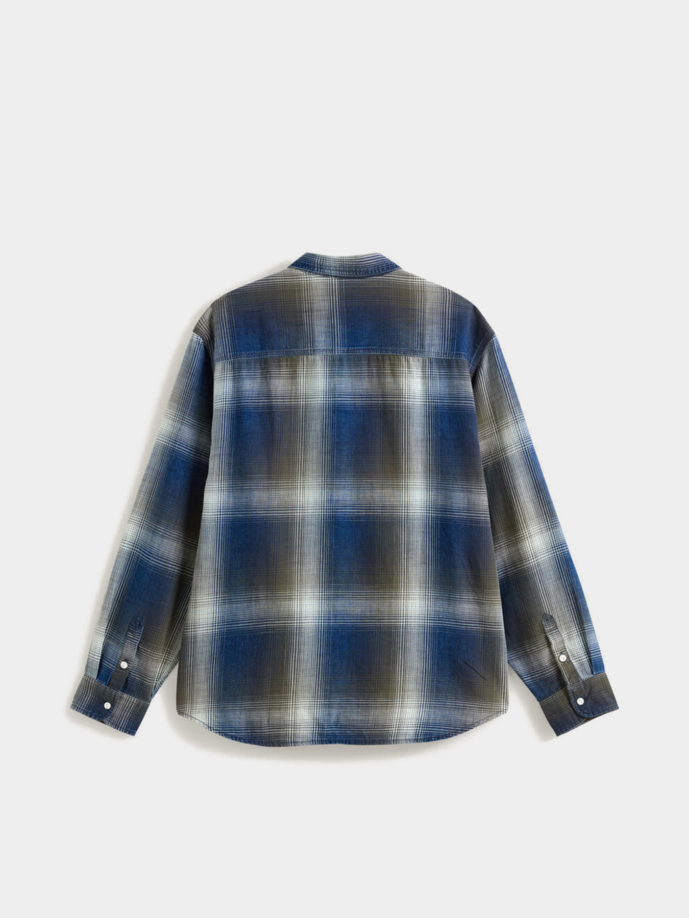 Сорочка повсякденна Vans LX INDIGO PLAID LS WOVEN модель VN000T6XFR11 Фото