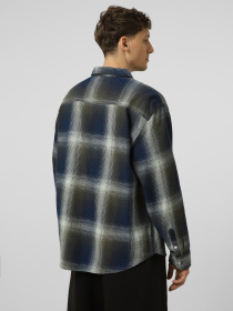 Сорочка повсякденна Vans LX INDIGO PLAID LS WOVEN модель VN000T6XFR11 Фото