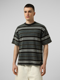 Футболки і поло Vans LX PIQUE STRIPE SS KNIT модель VN000T6BFRJ1 Фото