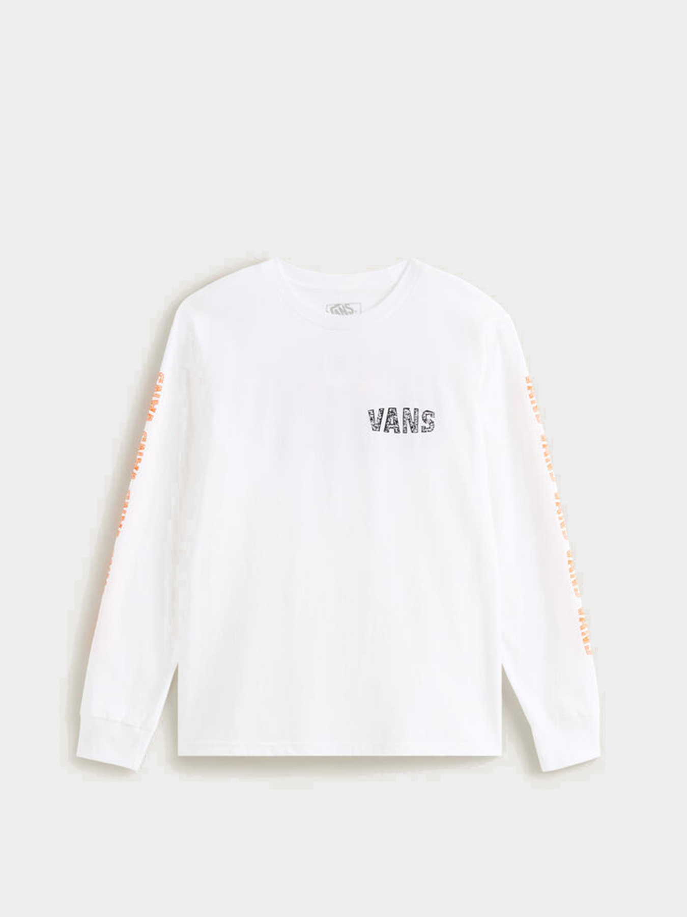 Лонгслив Vans RACING FLAMES LS модель VN000TCTWHT1 Лонгслив Vans RACING FLAMES LS модель VN000TCTWHT1 Фото