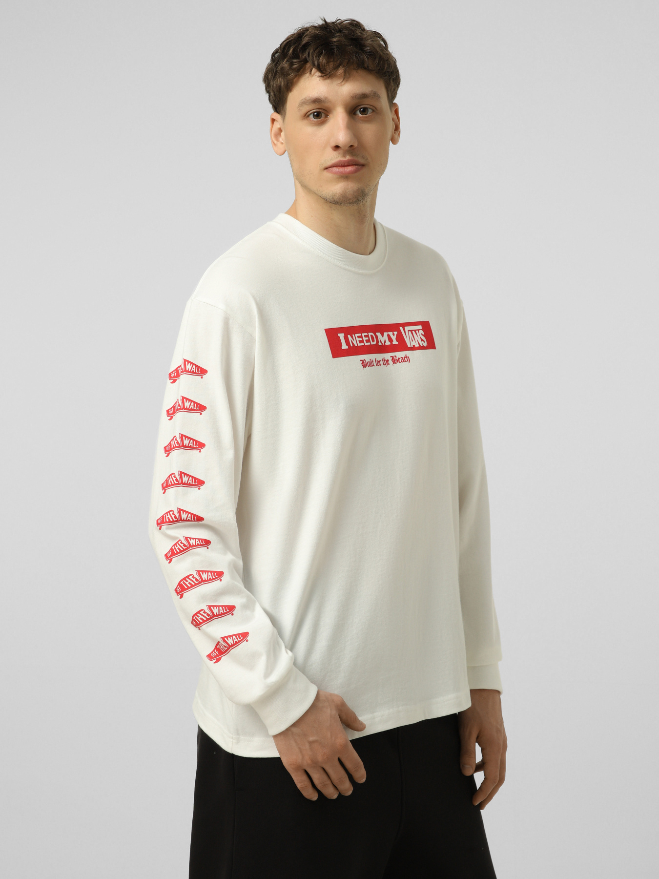 Лонгслів Vans I NEED MY LS TEE модель VN000SRDWHT1 Фото