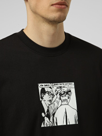 Футболка Vans THEY ARE JUST SHOES LOOSE SS T модель VN000VY4BLK1 Фото