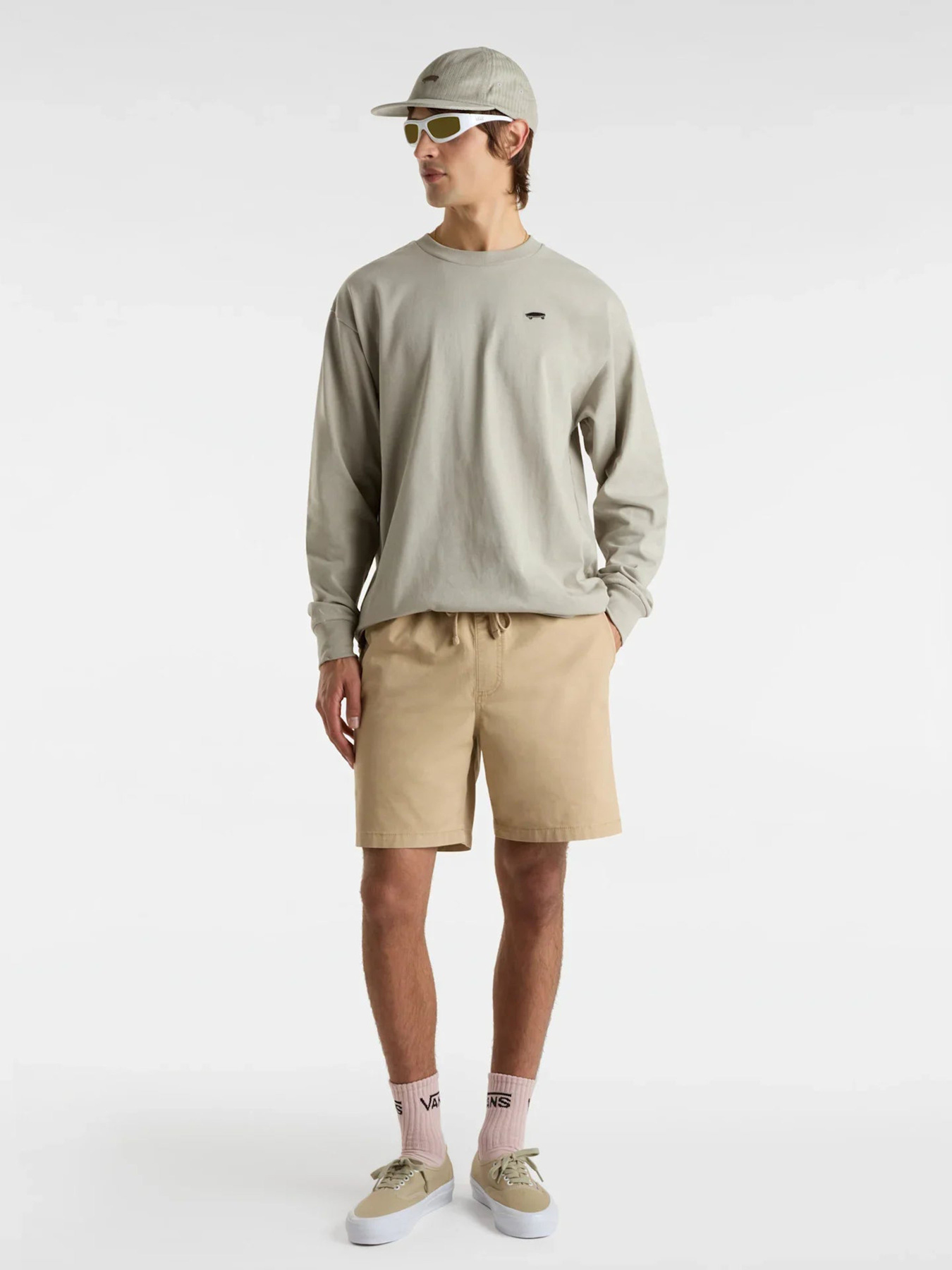 Шорти Vans RANGE RELAXED ELASTIC SHORT модель VN0A5FKD4MG1 Фото