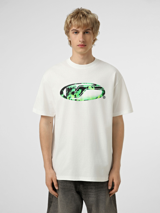 Футболки і поло Vans BEVEL FLAME SS TEE модель VN000SXBWHT1 Фото