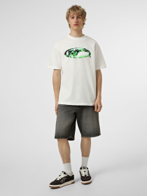 Футболки и поло Vans BEVEL FLAME SS TEE модель VN000SXBWHT1 Фото