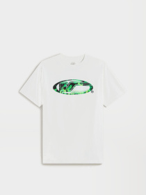 Футболка Vans BEVEL FLAME SS TEE модель VN000SXBWHT1 Фото