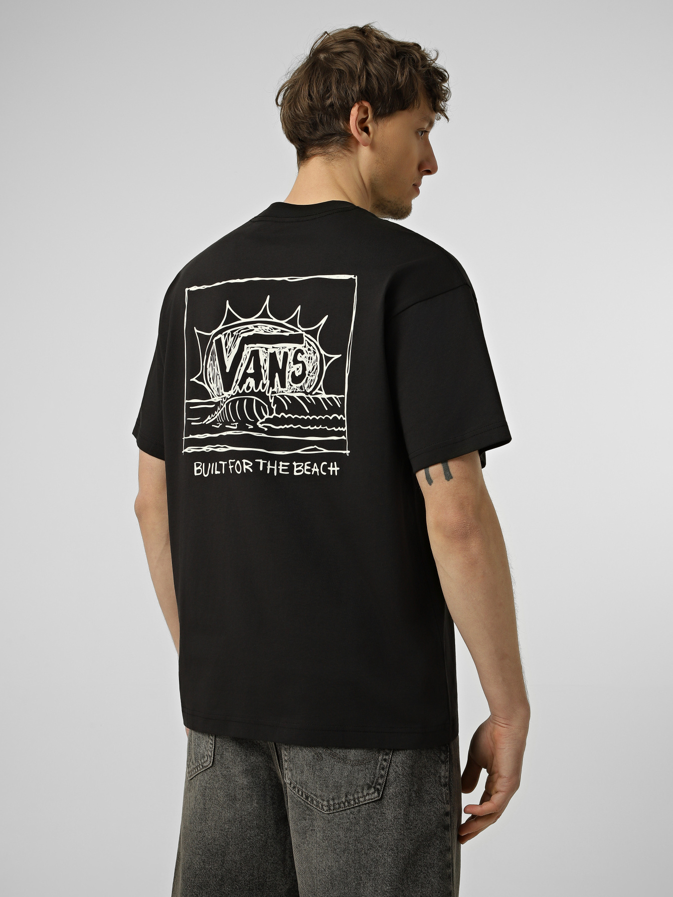 Футболки и поло Vans BRIGHT DAY SS TEE модель VN000TRGBLK1 Фото
