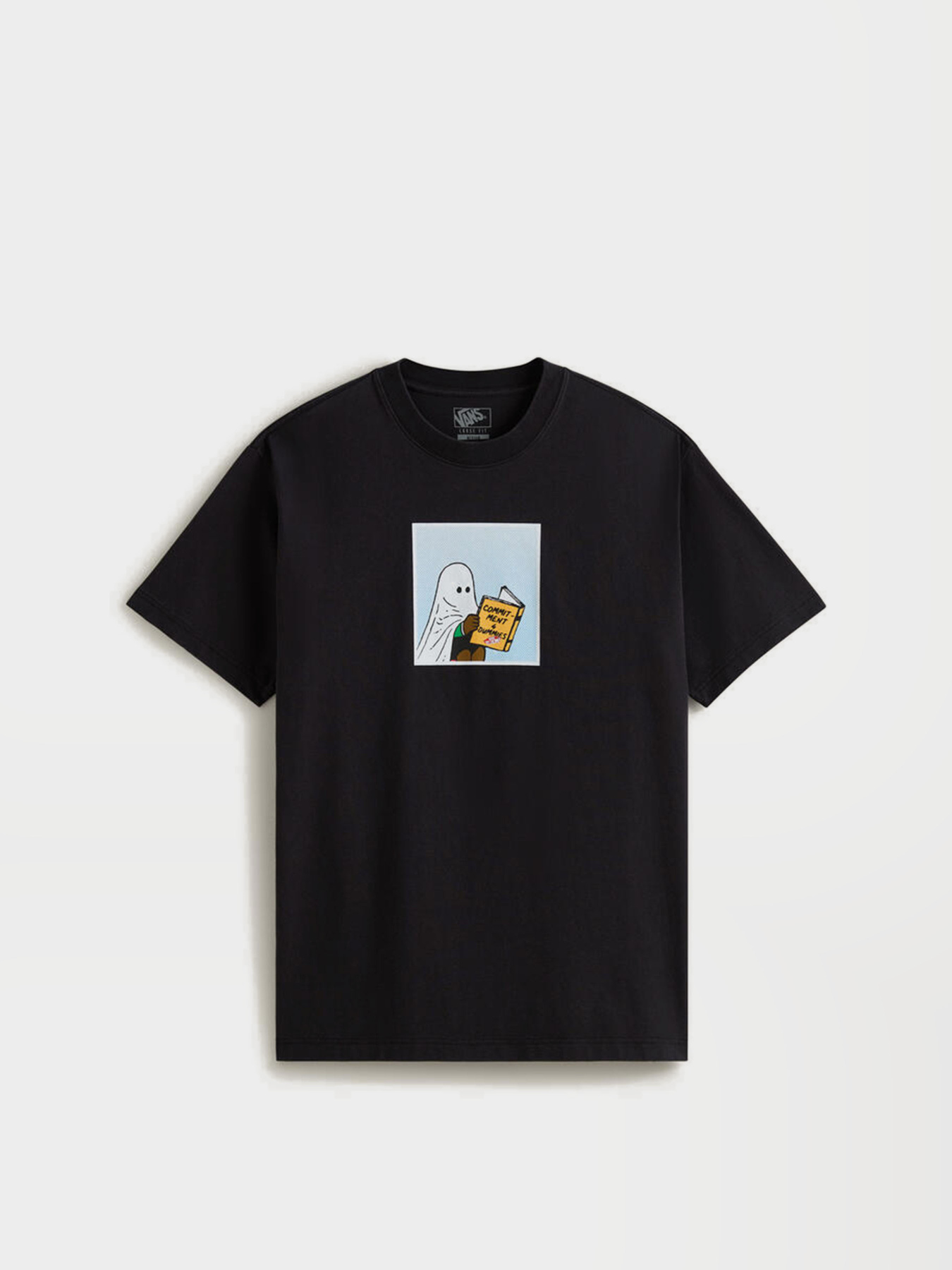 Футболка Vans COMMITMENT 4 DUMMIES LOOSE  SS модель VN000VY5BLK1 Фото