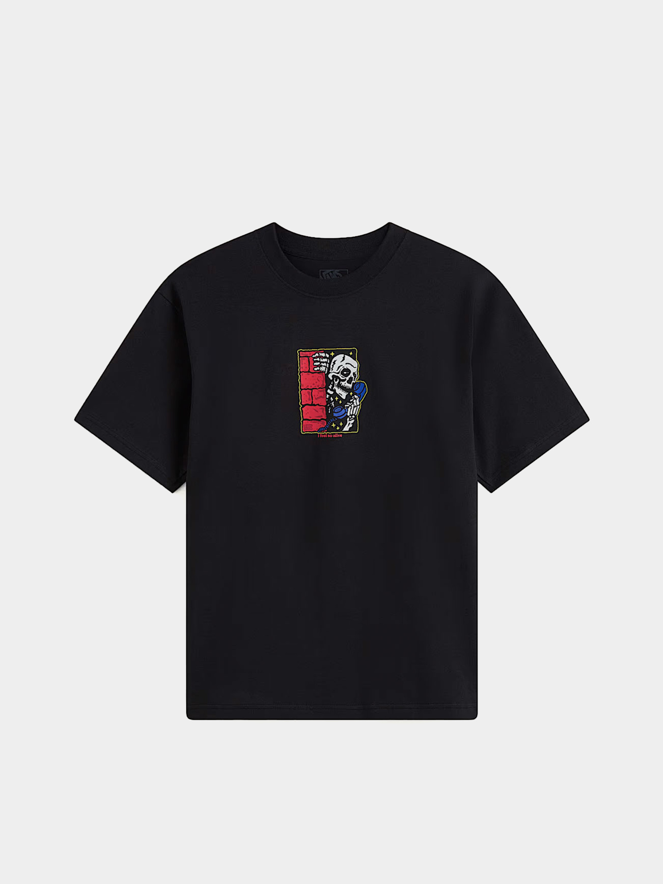 Футболка Vans FEEL SO ALIVE SS TEE модель VN000XHSBLK1 Фото