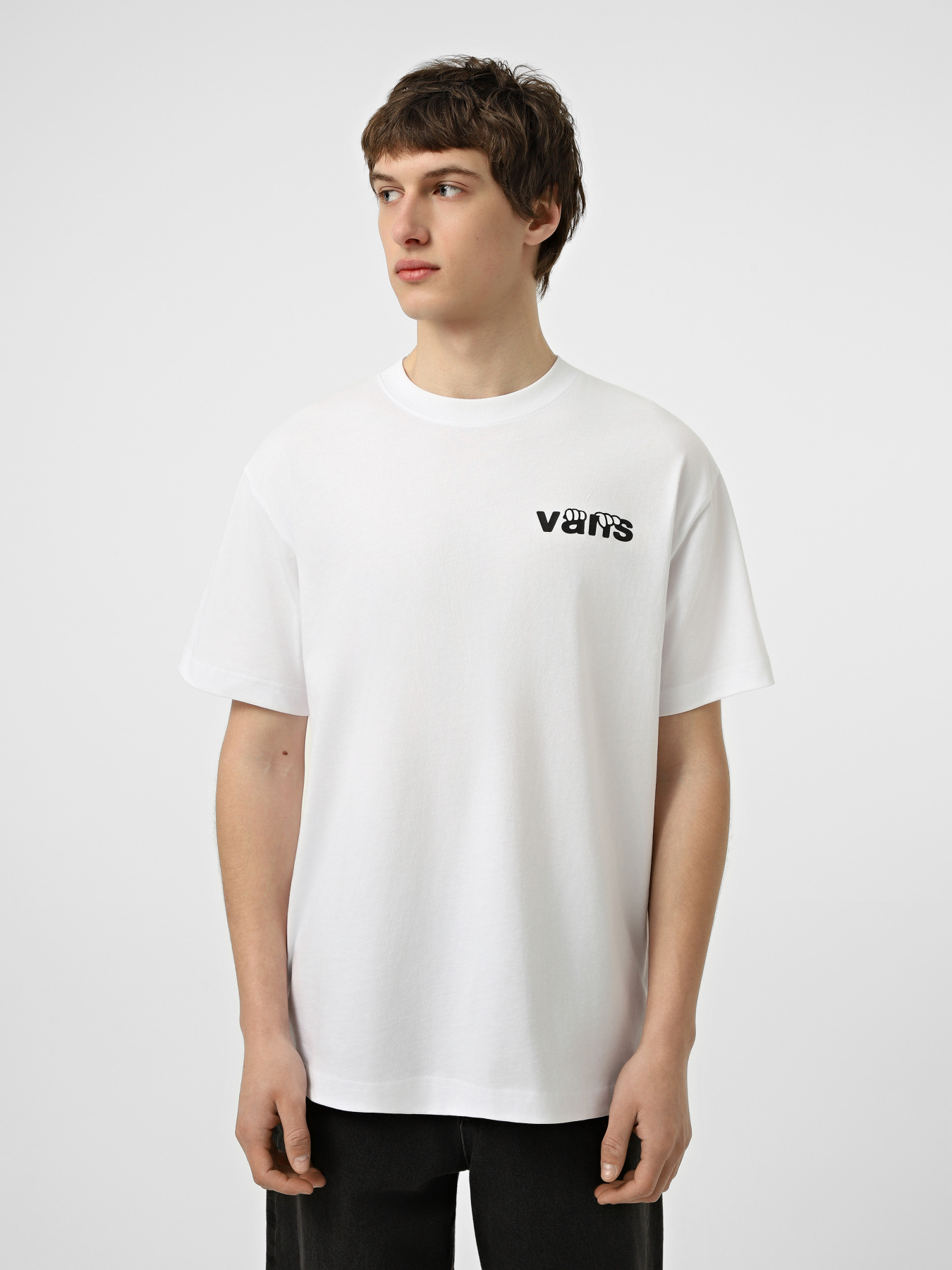 Футболки и поло Vans KEYHOLE CLASSIC SS TEE модель VN000VYFWHT1 Фото