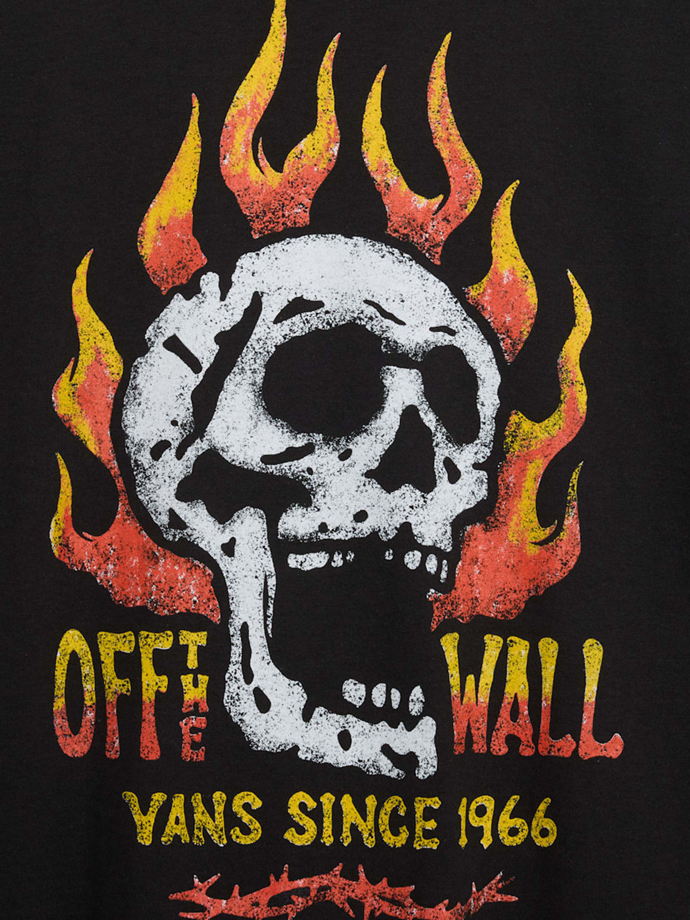 Футболка Vans OFF THE WALL FEVER SS TEE модель VN000VW0BLK1 Фото