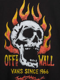 Футболка Vans OFF THE WALL FEVER SS TEE модель VN000VW0BLK1 Фото