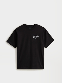 Футболка Vans PALM DRIVE SS TEE модель VN000SXEBLK1 Фото