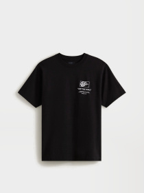 Футболка Vans STACKED HI SS TEE модель VN000PEWY281 Фото