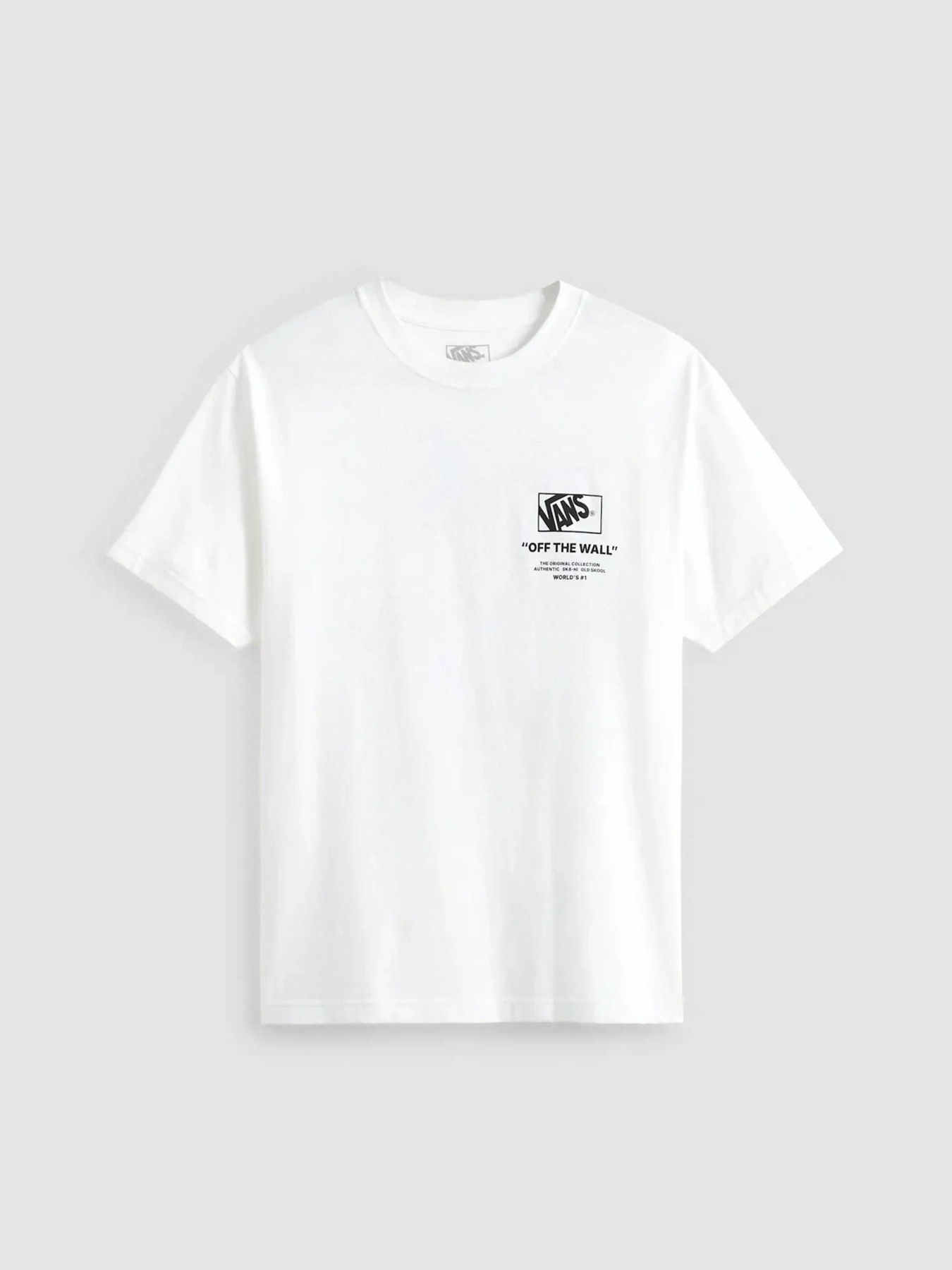 Футболки и поло Vans STACKED HI SS TEE модель VN000PEWWHT1 Фото