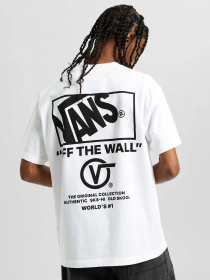 Футболки и поло Vans STACKED HI SS TEE модель VN000PEWWHT1 Фото