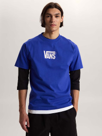 Футболки и поло Vans STRETCH LOGO SS TEE модель VN000SWDFRX1 Фото