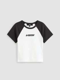 Футболки и поло Vans CLARE BABY TEE модель VN000TBSTWB1 Фото