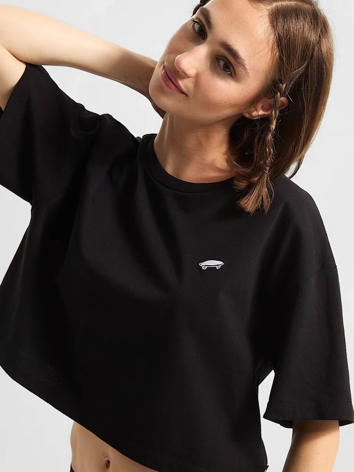 Футболки и поло Vans W SALTON RELAX CROP SS модель VN000P5QBLK1 Футболки и поло Vans W SALTON RELAX CROP SS модель VN000P5QBLK1 Фото