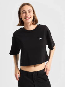 Футболки и поло Vans W SALTON RELAX CROP SS модель VN000P5QBLK1 Фото