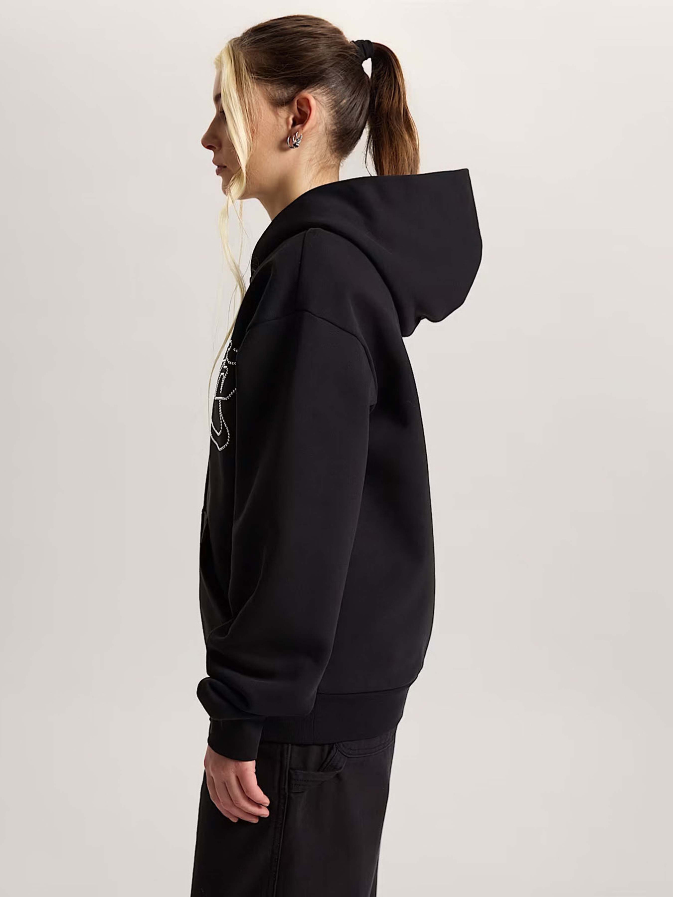 Худи и свитшоты Vans Y2K STAR FZ модель VN000XDNBLK1 Фото