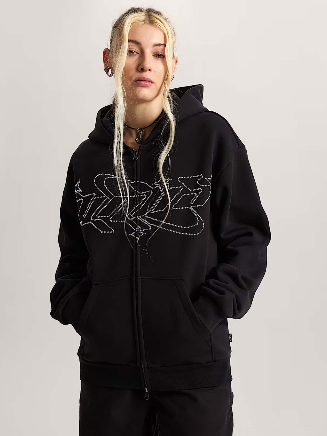 Худи и свитшоты Vans Y2K STAR FZ модель VN000XDNBLK1 Фото