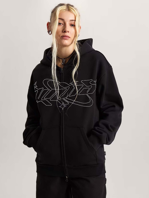 Худи и свитшоты Vans Y2K STAR FZ модель VN000XDNBLK1 Фото