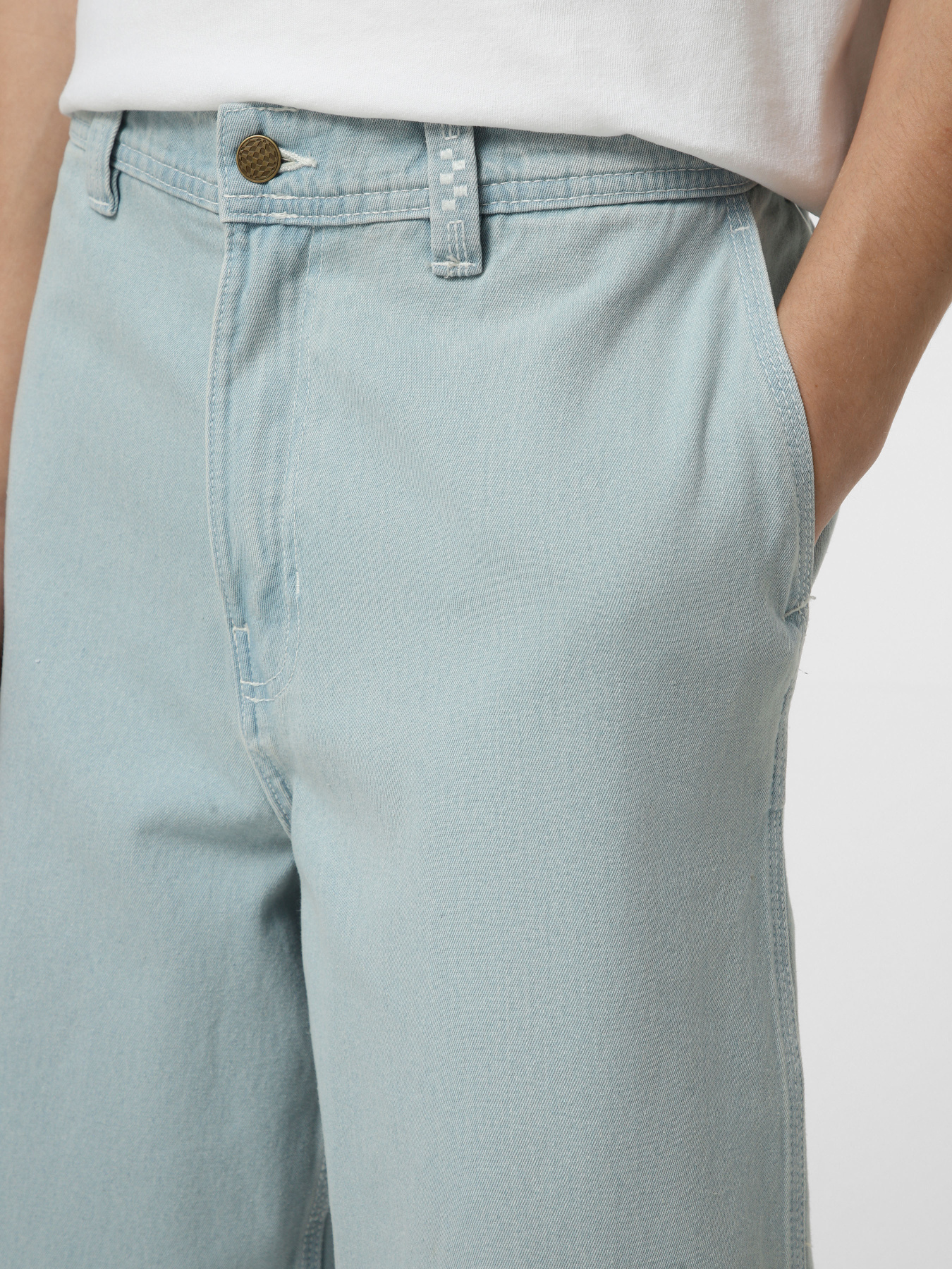 Шорты Vans LX AUTHENTIC CHINO BAGGY DENIM модель VN000T7STTJ1 Фото