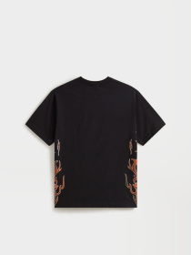 Футболка Vans LX DAYANA SIDE TRIBAL SS TEE модель VN000S19BLK1 Фото