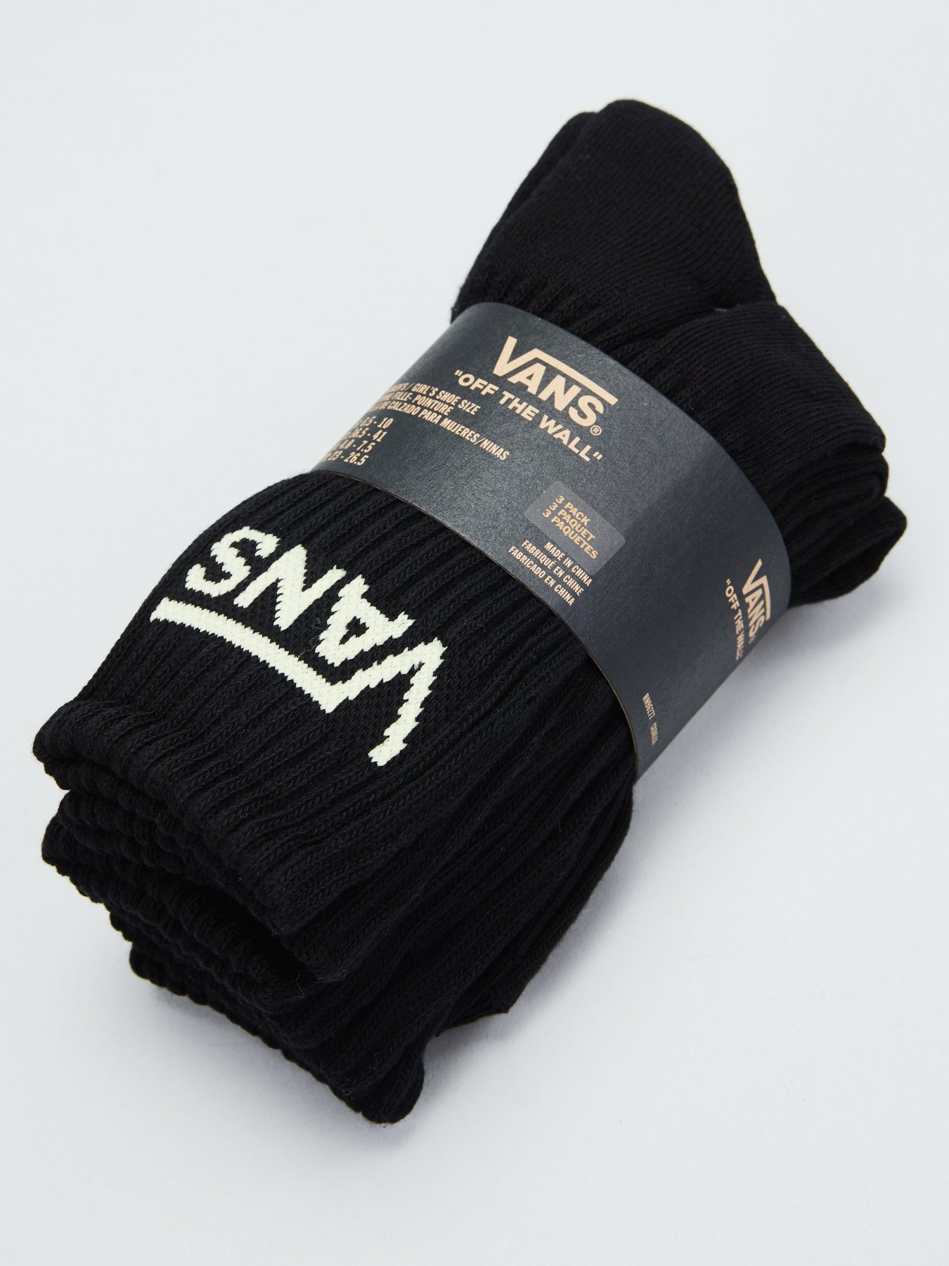 Набор носков Vans Classic Crew модель VN0A49ZFZK81 Фото