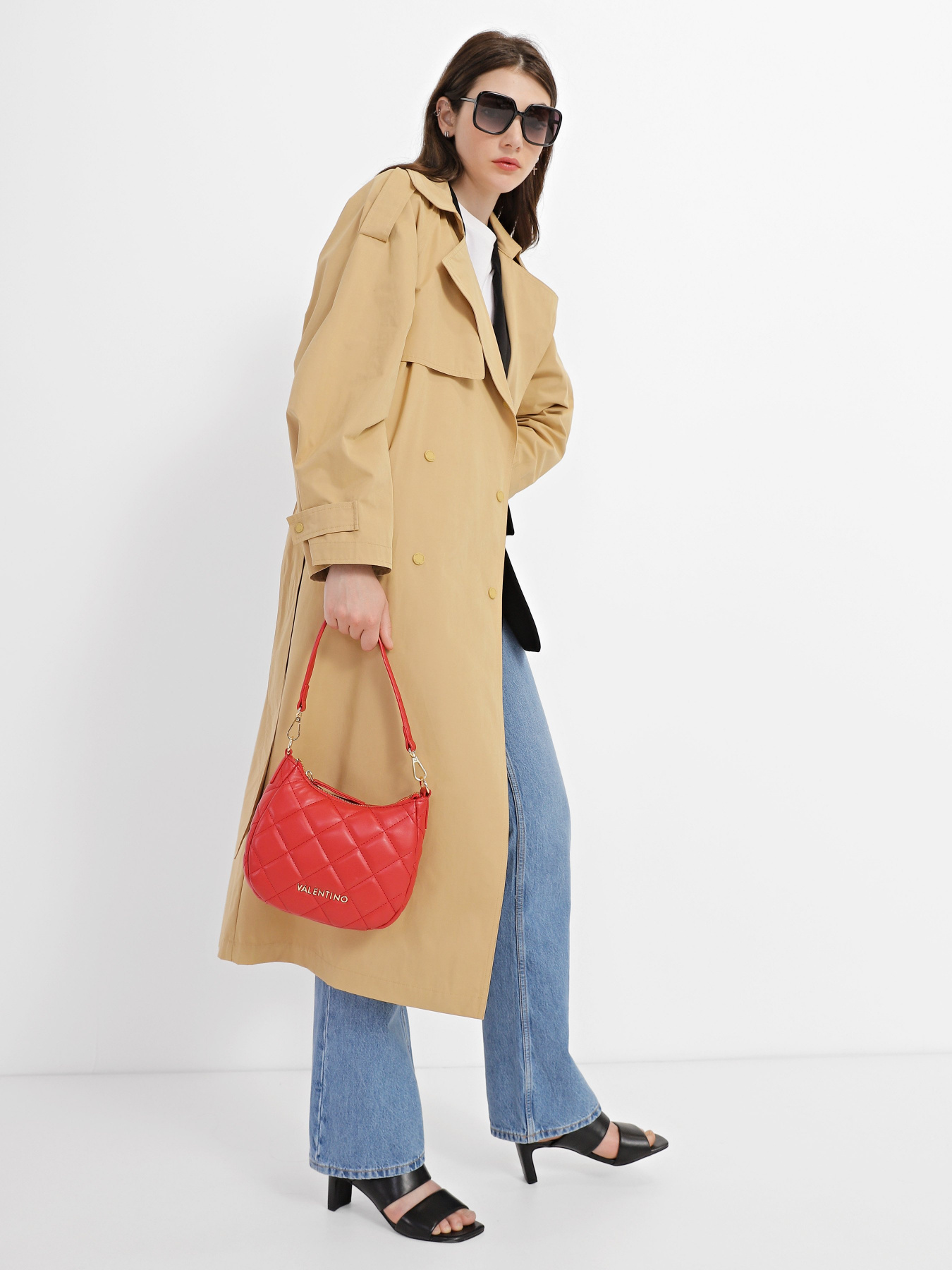 Сумка Valentino модель VBS3KK39 ROSSO Фото