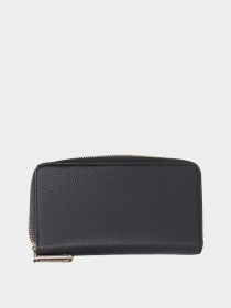 Кошелек Valentino Ring Pebbled Zip модель VPS7IL155 001 Фото