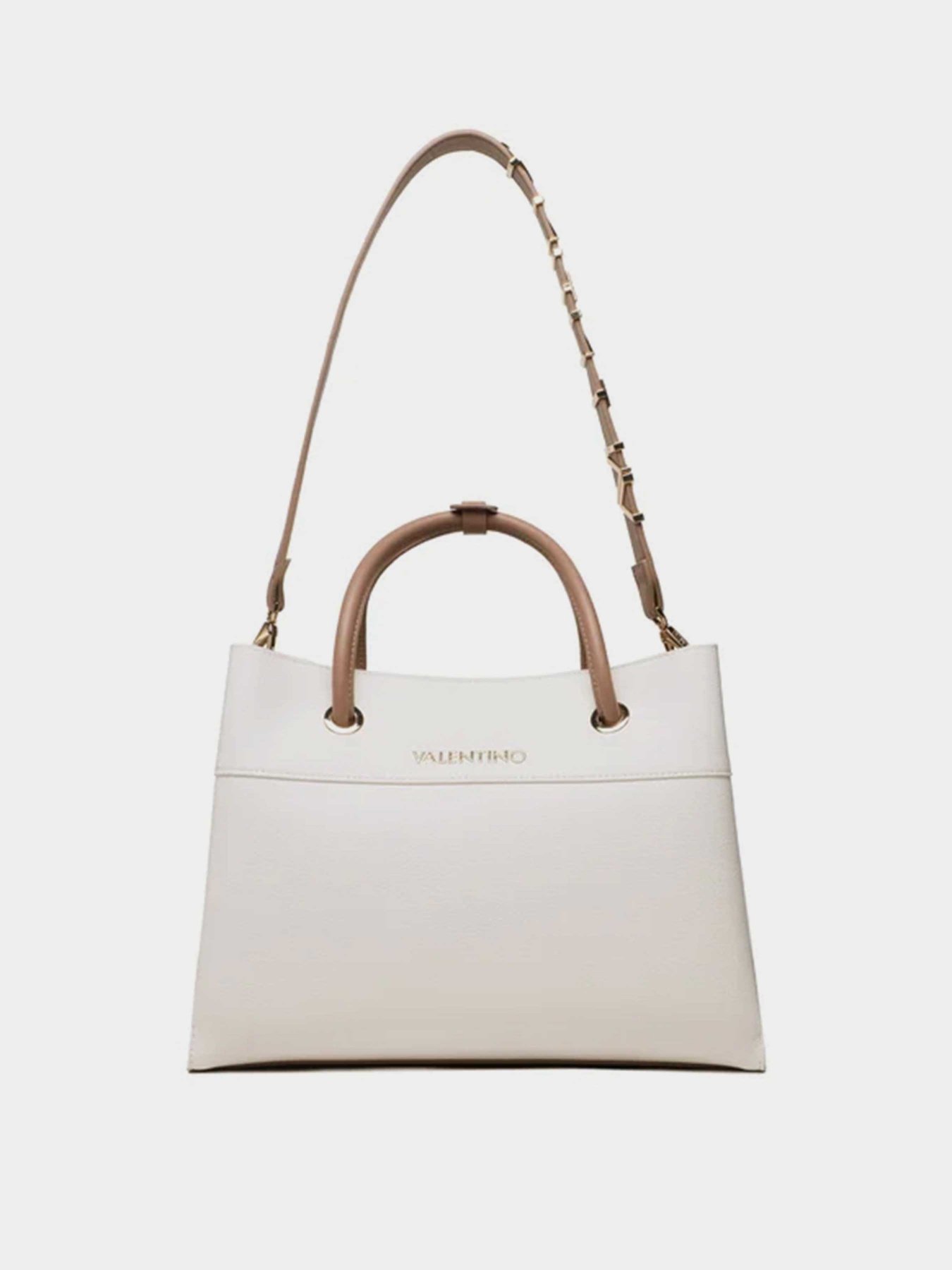 Сумка Valentino Alexia модель VBS5A802 BIANC/CUOI Фото